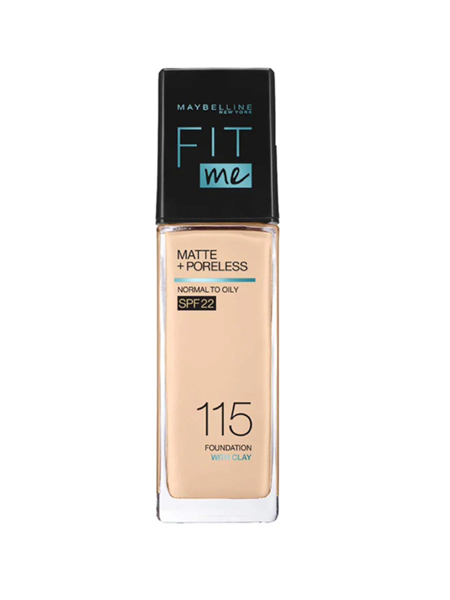 Maybelline FIT Me Matte Poreless Foundation 115 Ivory 92-1449