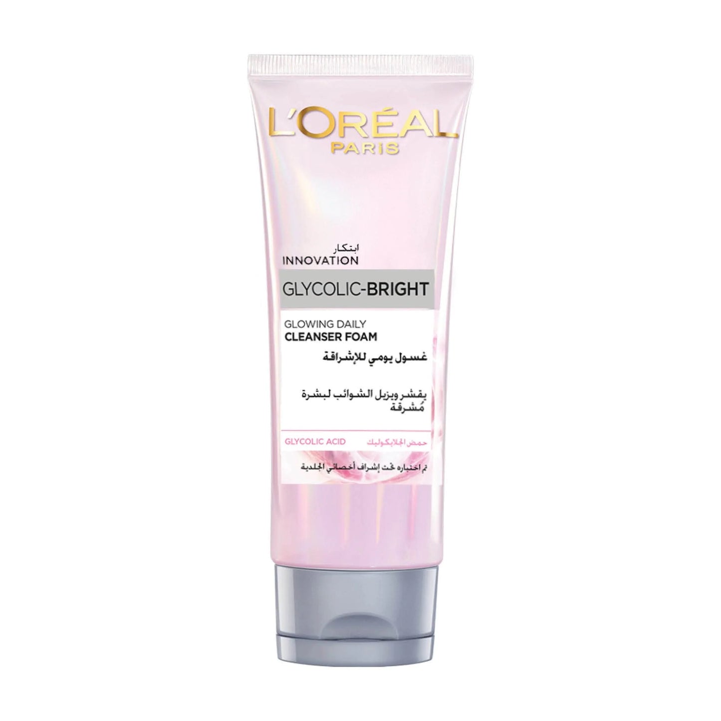 LOREAL GLYCOLIC-BRIGHT GLOWING DAILY CLEANSER FOAM 100ML