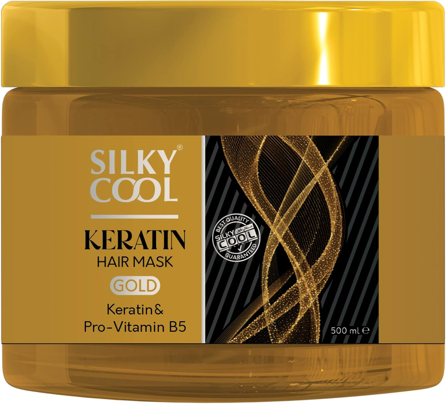 SILKY COOL KERATIN GOLD HAIR MASK 500ML