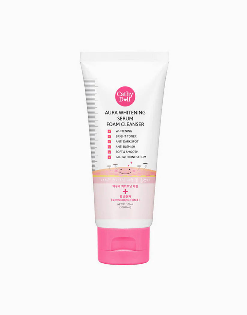 Cathy Doll Aura Whitening Serum Foam Cleanser