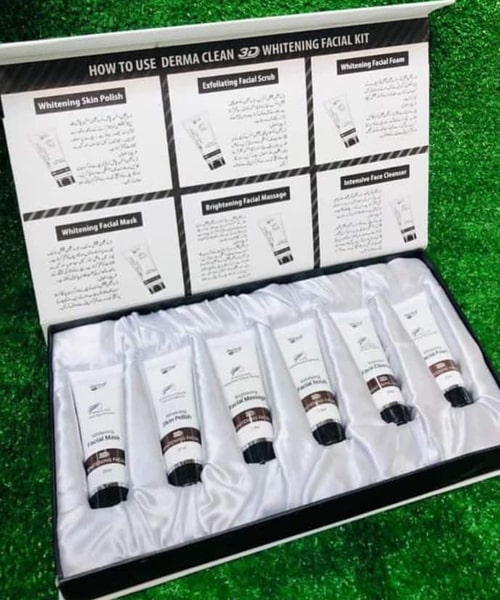 Derma Clean 3D Whitening Facial Trial Kit