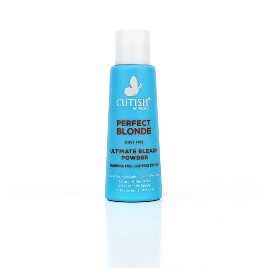 Cutish Ultimate Blonde Bleach Kit – Oxydant Crème, Developer & Dust-Free Powder