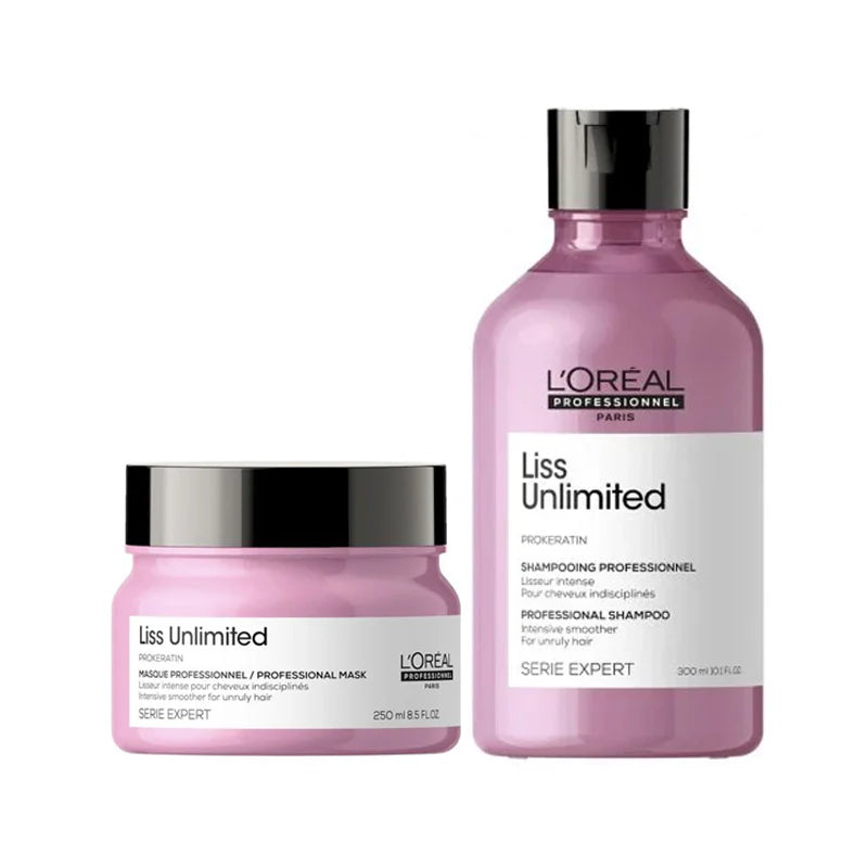 L'Oréal Serie Expert Liss Unlimited Shampoo & Mask Kit