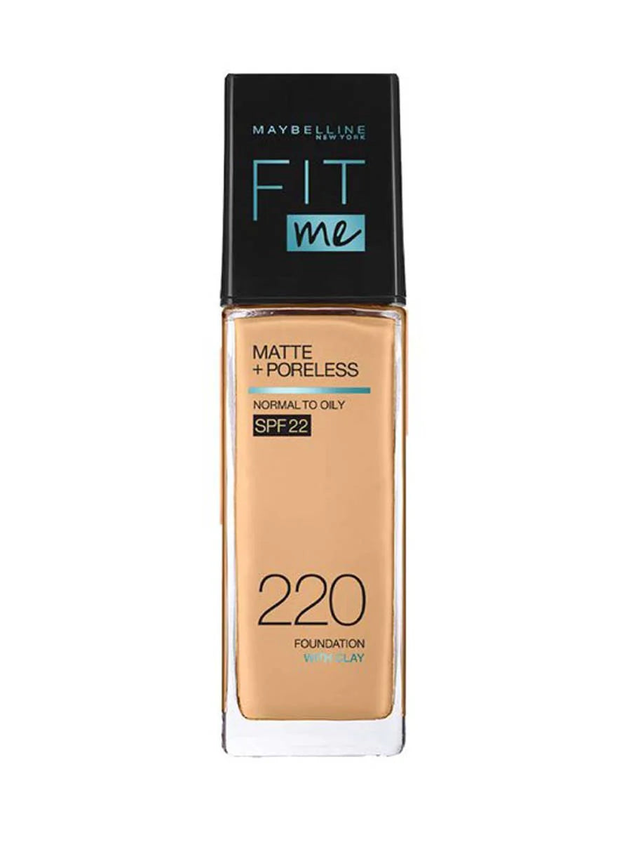 Maybelline FIT Me Matte Poreless Foundation 220 Natural Beige 92-1452