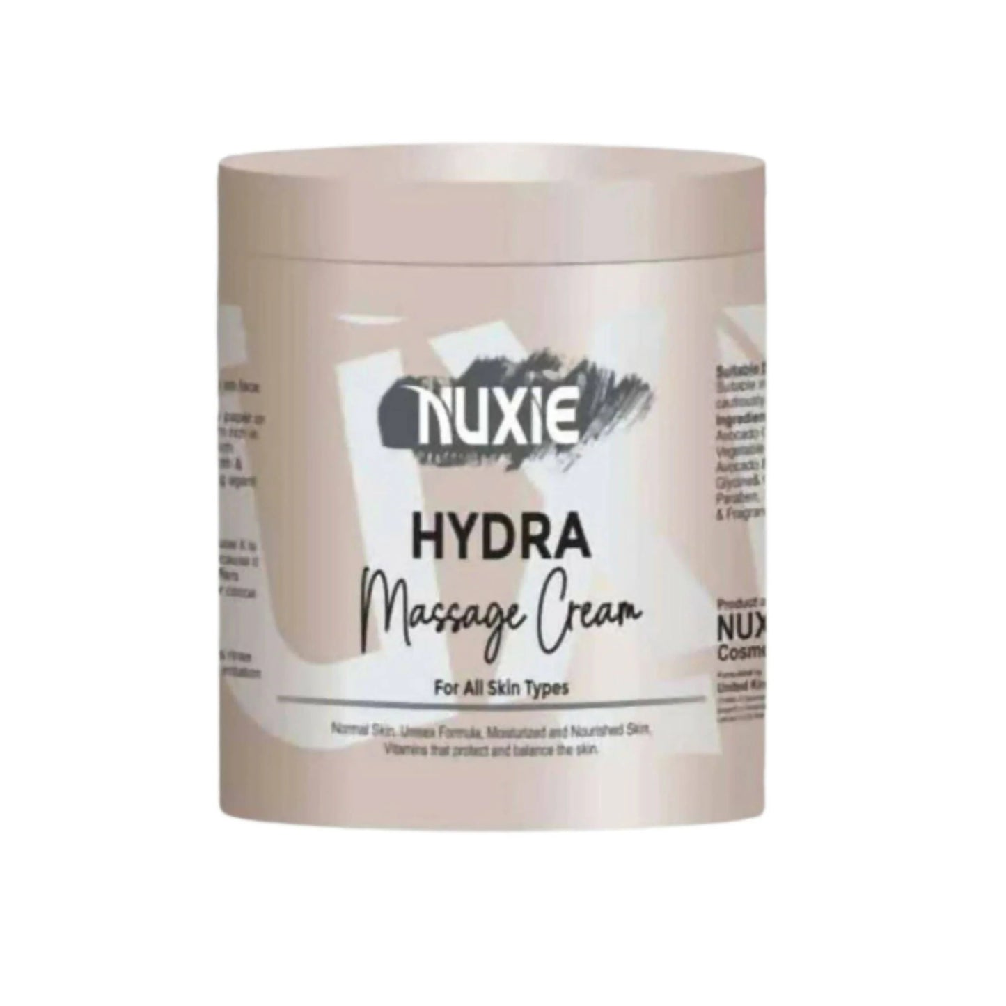 Nuxie Hydra Massage Cream, Nourishing, Moisturizing Skincare