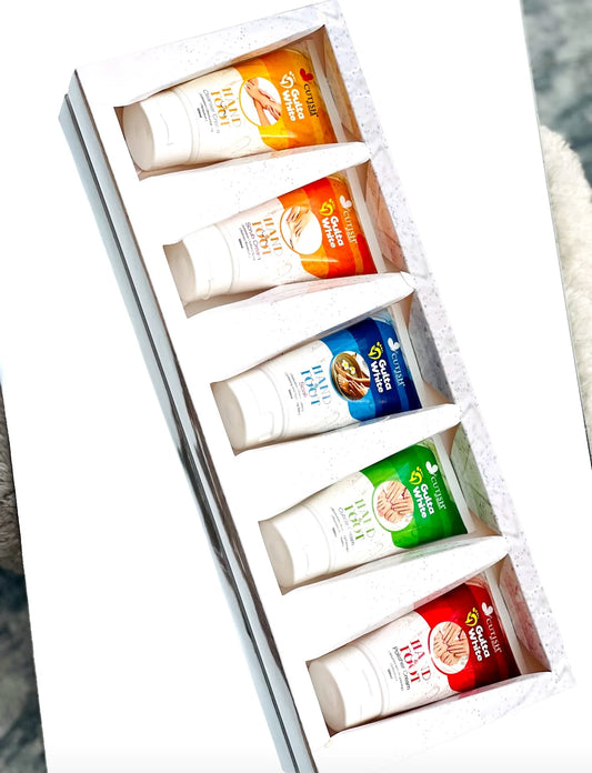 CUTISH GULTA WHITE MANI-PEDI KIT 5IN1