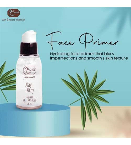 Sweet Face Ultra Matt Stay Stray Oil Free Makeup Base 40ml
