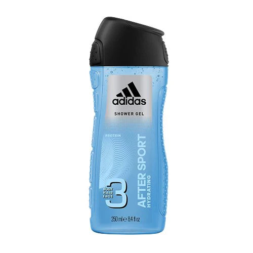 Adidas After Sport 3-in-1 Hydrating Shower Gel, 250ml