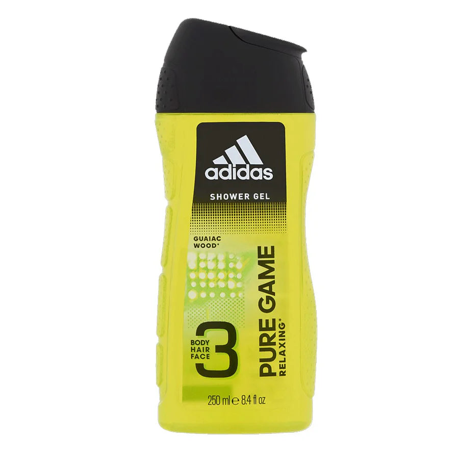 ADIDAS PURE GAME RELAXING SHOWER GEL 250ML