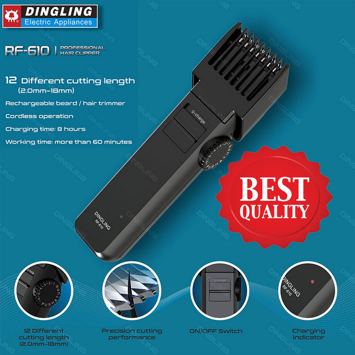 Dingling Hair Trimmer RF-610