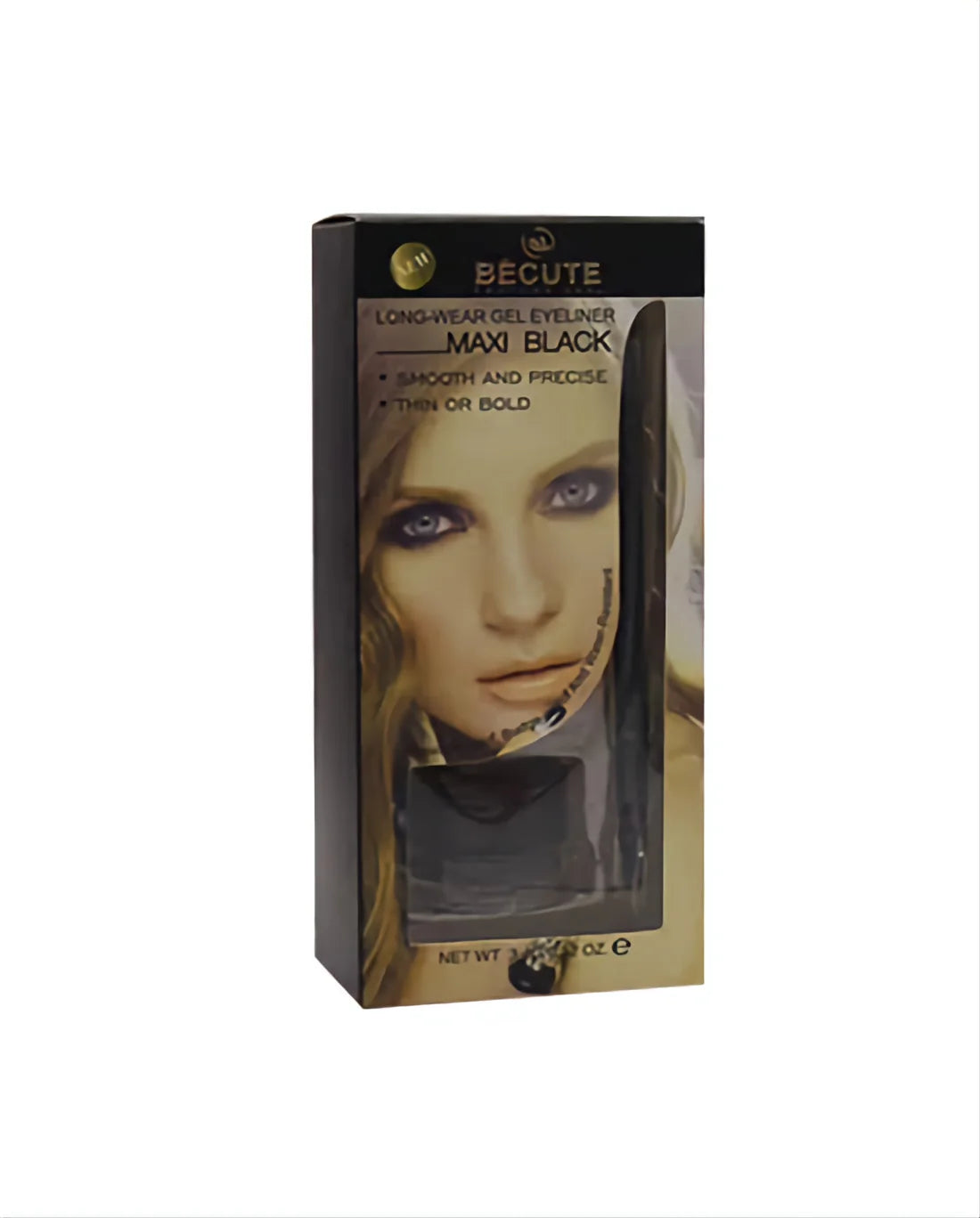 BECUTE MAXI BLACK GEL LINER