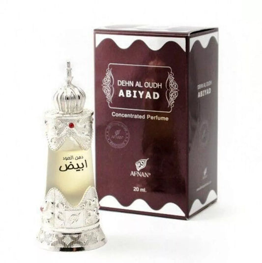 Afnan Dehn Al Oudh Abiyad Concentrated Perfume Oil 20 ml