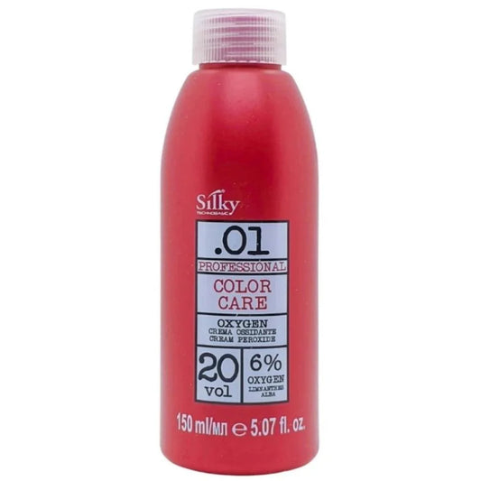 Silky bleach set 150ml developer and 50g powder