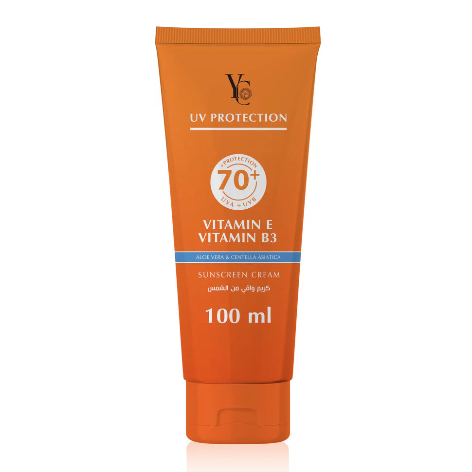 YC Sunscreen Cream 70 UVA UVB 100 ml