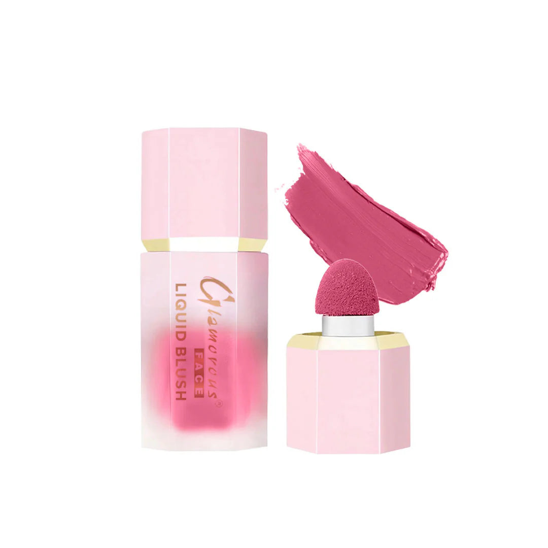 Glamorous liquid blush