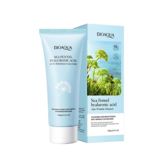 BIOAQUA Sea Fennel Hyaluronic acid Face wash Cleanser 100g