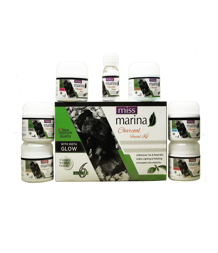 MISS MARINA  CHARCOAL FACIAL KIT