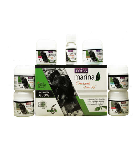 MISS MARINA  CHARCOAL FACIAL KIT