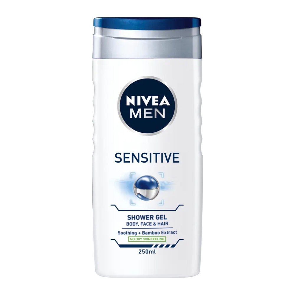 NIVEA MEN SENSITIVE SHOWER GEL 3IN1 250ML
