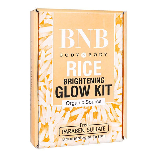 BNB Rice Glow Kit – Face Wash, Scrub & Mask