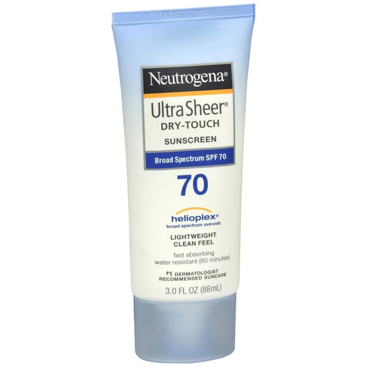 Neutrogena Ultra Sheer Dry-Touch Sunscreen SPF 70 3 OZ