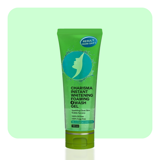 CHARISMA INSTANT WHITENING FOAMING GEL WASH 100ML