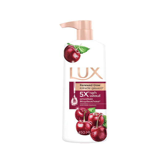 LUX SHOWER GEL RENEWED GLOW 450ML
