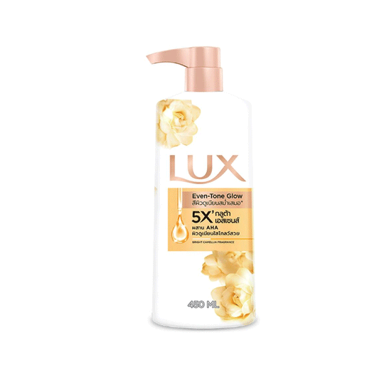 LUX SHOWER GEL EVEN TONE GLOW 450ML