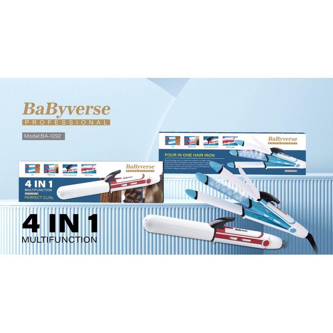 BABYVERSE 4IN1 MULTIFUNCTION CURLER BA-1292