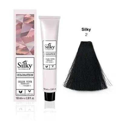 Silky Hair Color