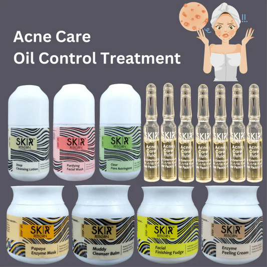 Skir Reborn Acne Care Oil Control Treatment Facial Kit