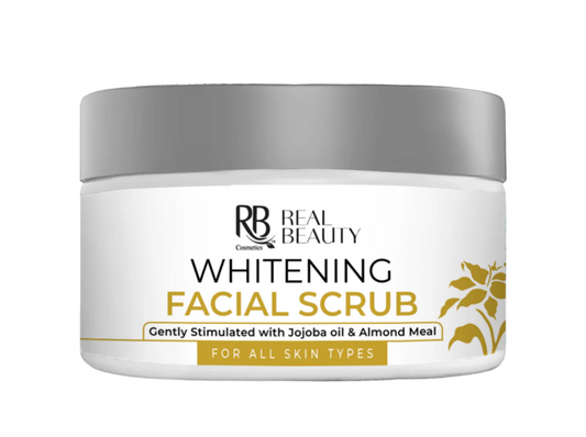 RB REAL BEAUTY WHITENING FACIAL SCRUB 100ML JAR