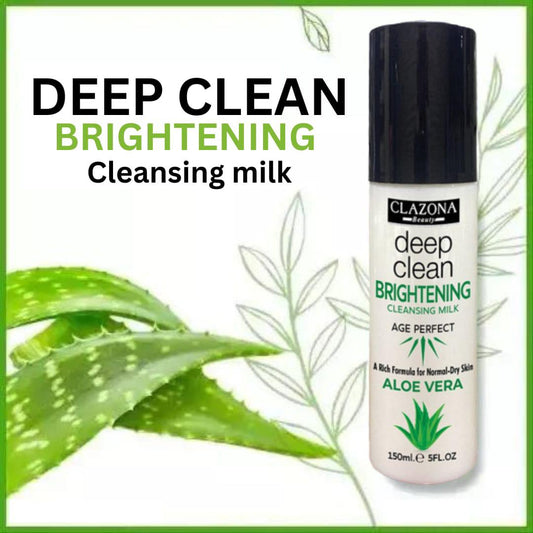 Clazona Aloe Vera Brightening Cleansing Milk 150ml