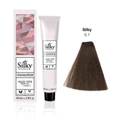 Silky Hair Color