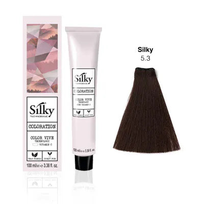 Silky Hair Color