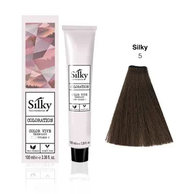Silky Hair Color