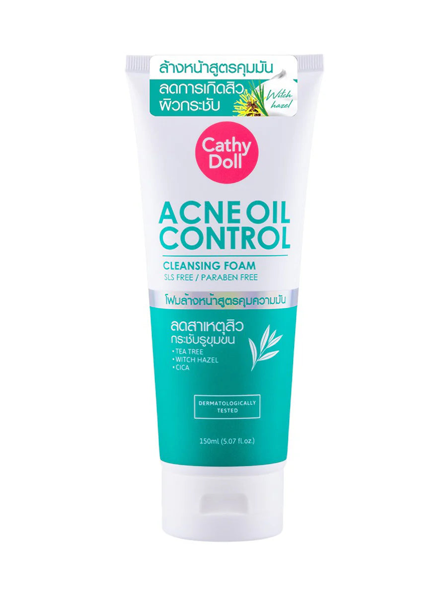 CATHYDOLL ACNE OiL CONTROL FACIAL CLEANSER 120ML
