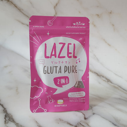 Lazel Gluta Pure 2 In 1 Skin Whitening Softgel