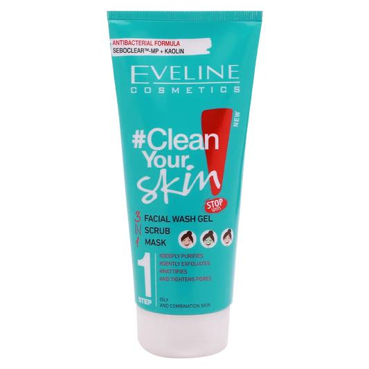 EVELINE COSMATICS CLEAN YOUR SKIN 3IN1