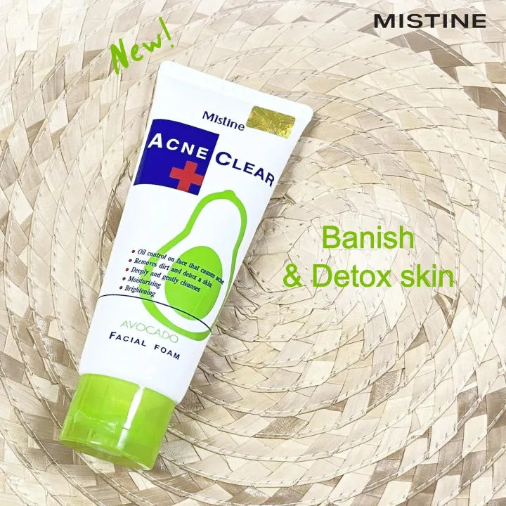 Mistine Acne Clear Avocado Facial Foam 85 ml