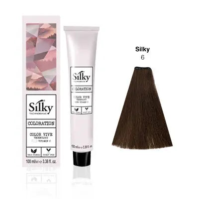 Silky Hair Color