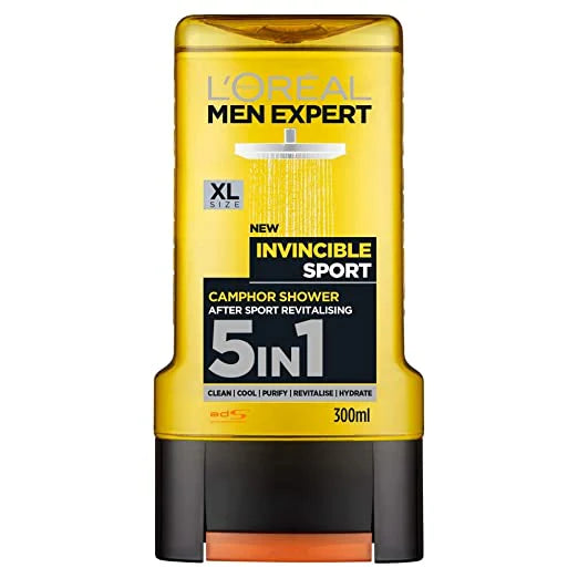 Loreal Men Expert Invincible Sport Shower Gel 300ml