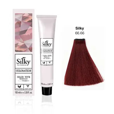 Silky Hair Color