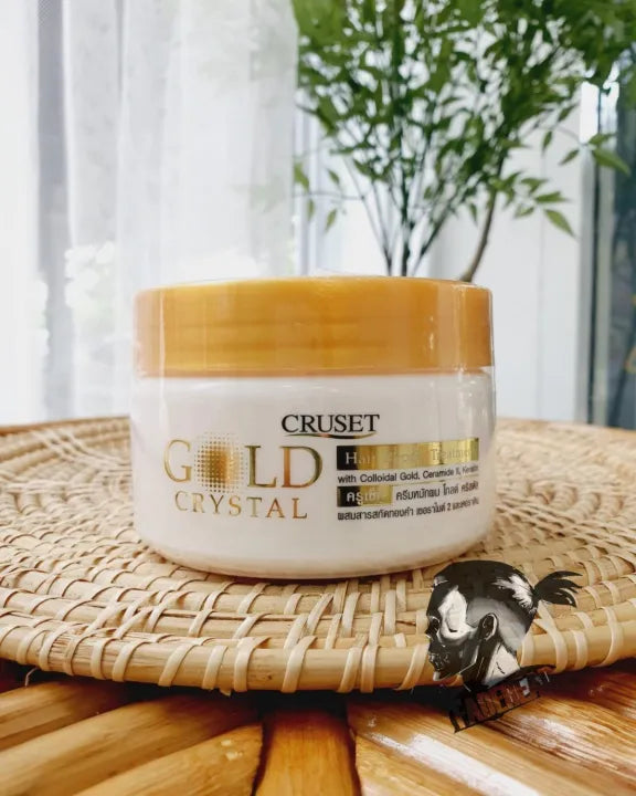 CRUSET GOLD CRYSTAL HAIR MASK