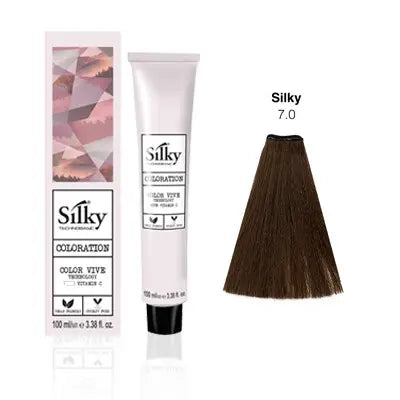Silky Hair Color