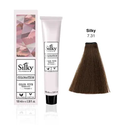 Silky Hair Color