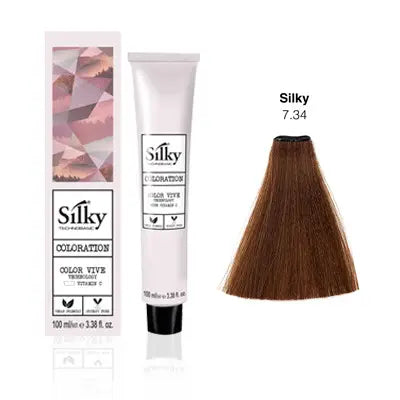 Silky Hair Color