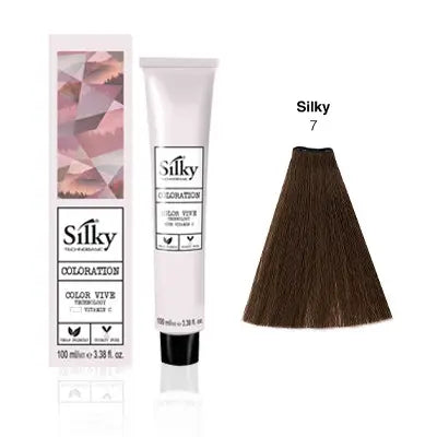 Silky Hair Color