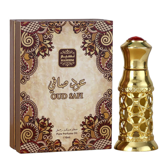 Naseem Oud Safi Concentrated Perfume Oil Alcohol Free - 6 ml