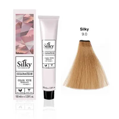 Silky Hair Color